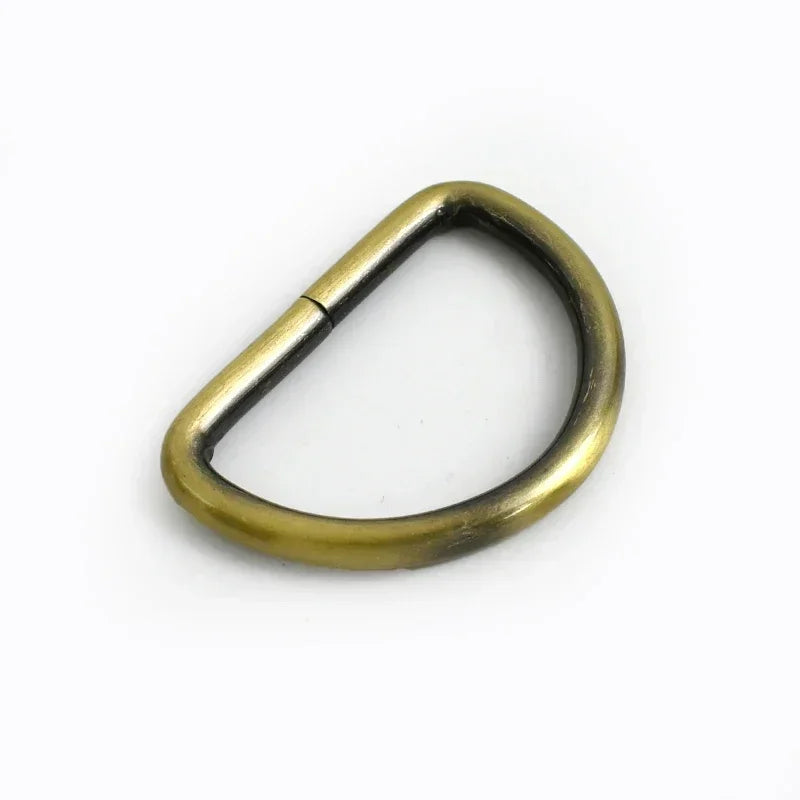 15/400Pcs 13-38mm Metal Buckles Swivel Lobster Clasp D Rings Tri Glide Slider Pin Buckle for Bags Strap DIY Hardware Accessories