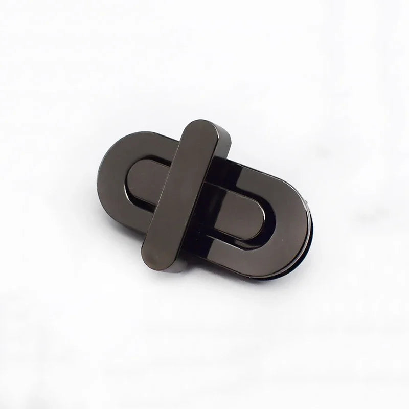 5/130pcs Meetee 42*18/34*16mm Bag Turn Twist Lock Buckles Metal Purse Handbag Decor Mortise Closure Clasp DIY Hardware Accessories