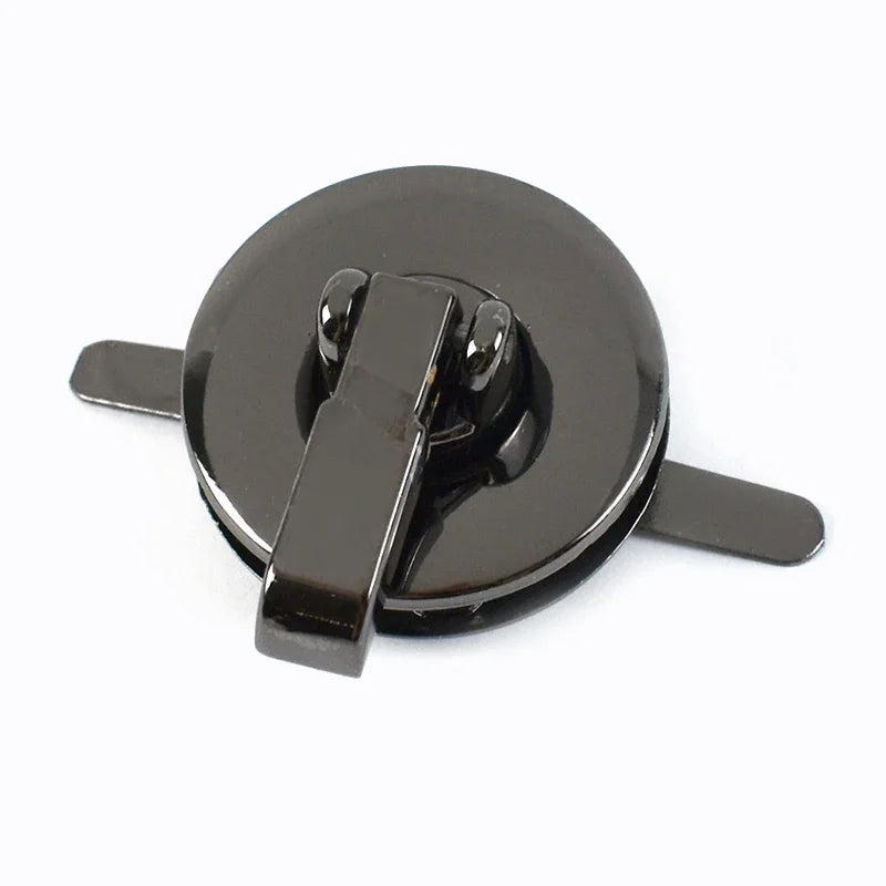 5/130Pcs Round Metal Turn Locks Snap for Handbag Women Bag Twist Lock Clasps Closure DIY Bags Hardware Accessories
