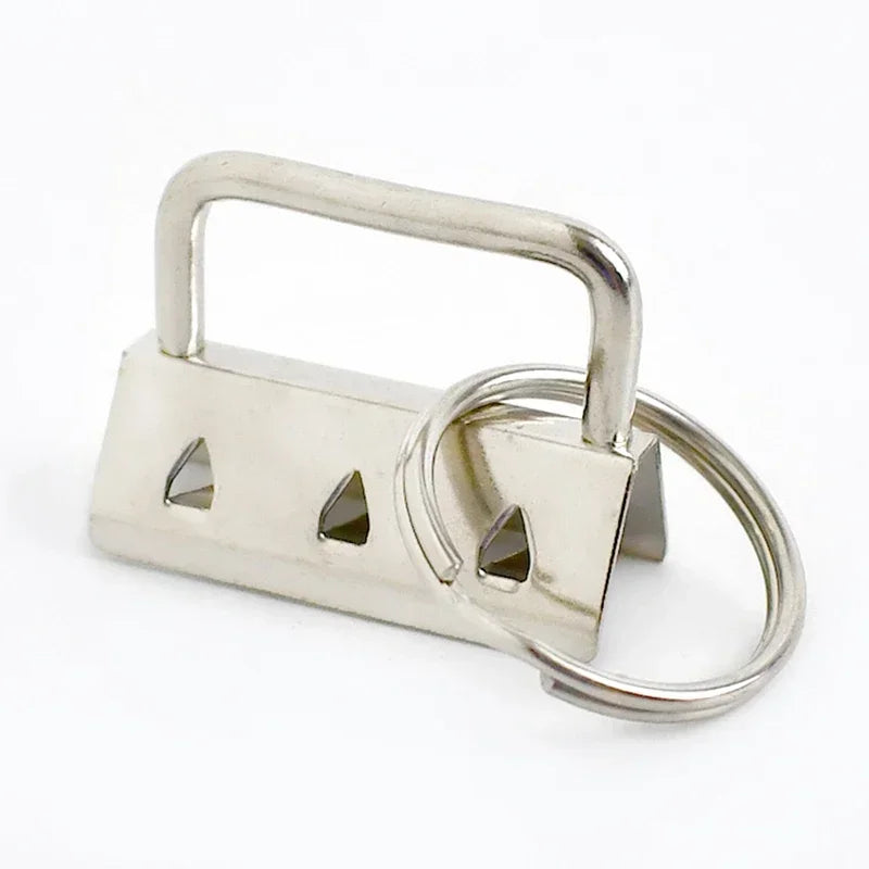 15/500Pcs Meetee 20/26/32mm Metal Keychain Tail Clip for Bag Handbags Belt Webbing End Connector Key Rings Hardware Accessories