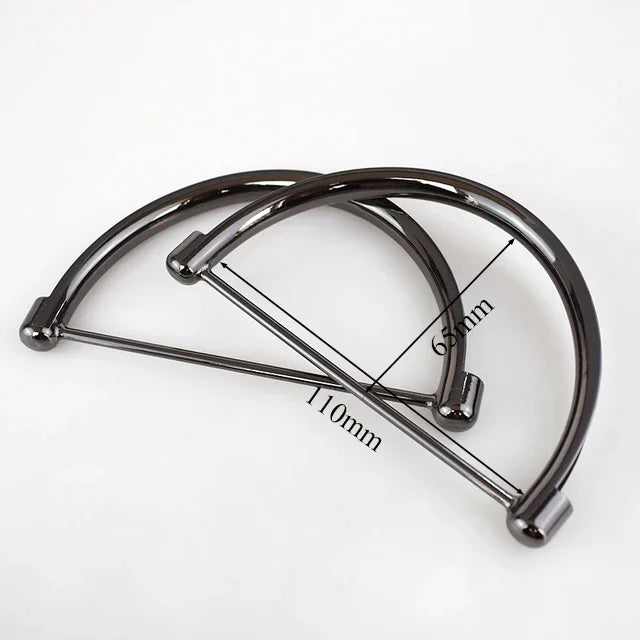3/80Pcs Meetee Bags Handle Metal O D Ring Buckles Frame Handbag Purse Shoulder Belt DIY Replacement Leather Craft Accessaries