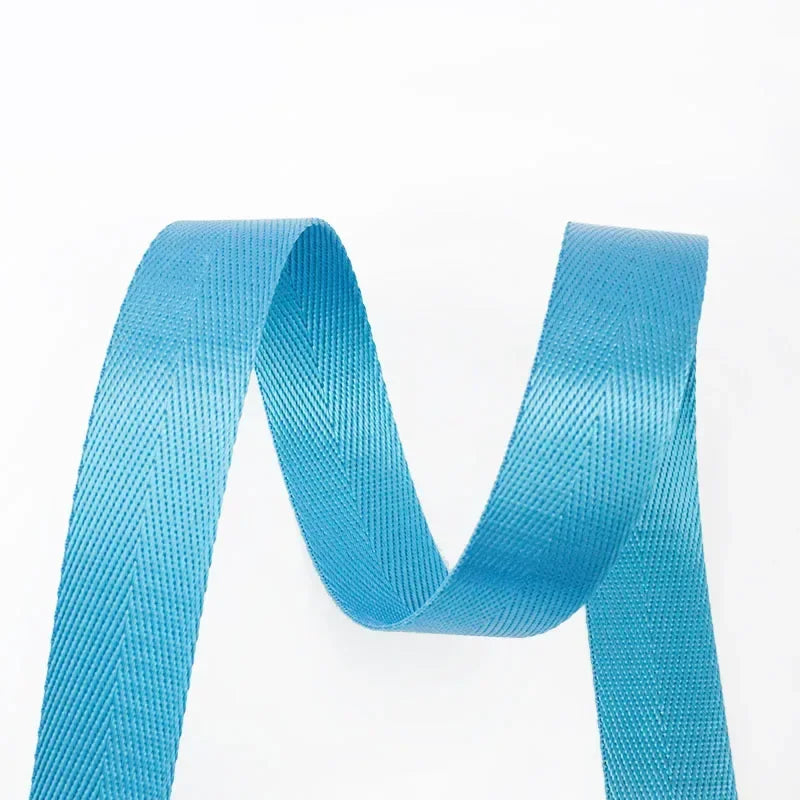 8/200Meters 20-50mm Nylon Webbing Tapes Herringbone Ribbon DIY Dog Collar Bag Knapsack Band Safety Strap Belt Sewing Accessories