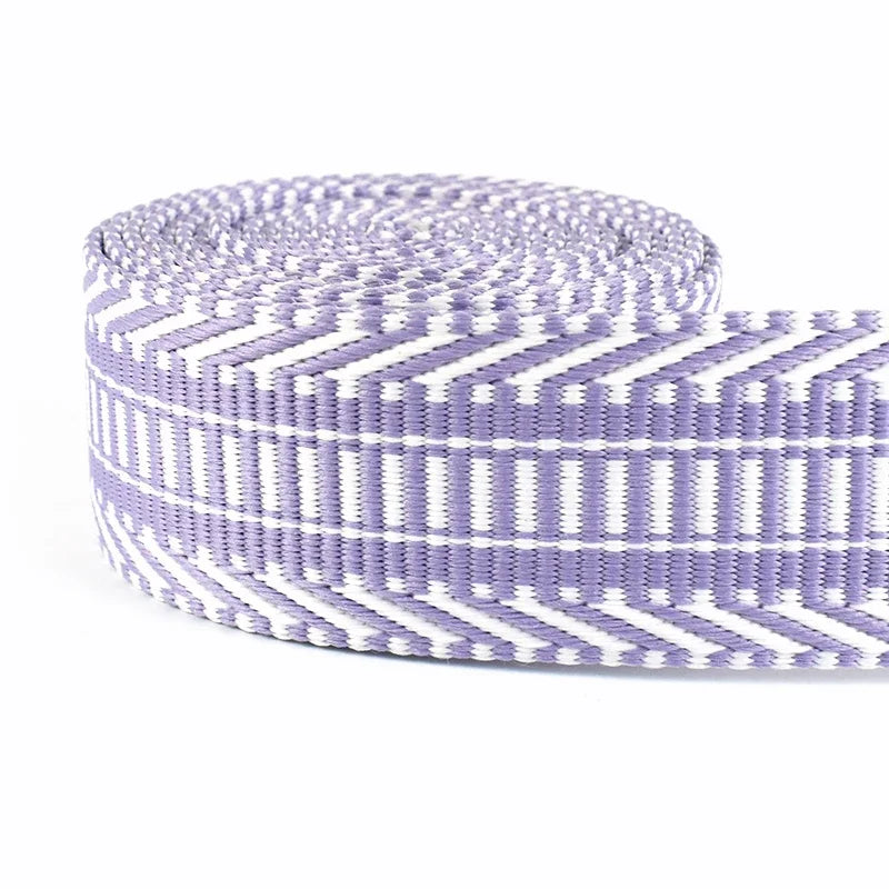 5/100Meters 38mm Polyester Cotton Jacquard Webbing Tapes 2mm Thick Bag Strap Belt Lace Ribbons DIY Garment Textile Sewing Decoration