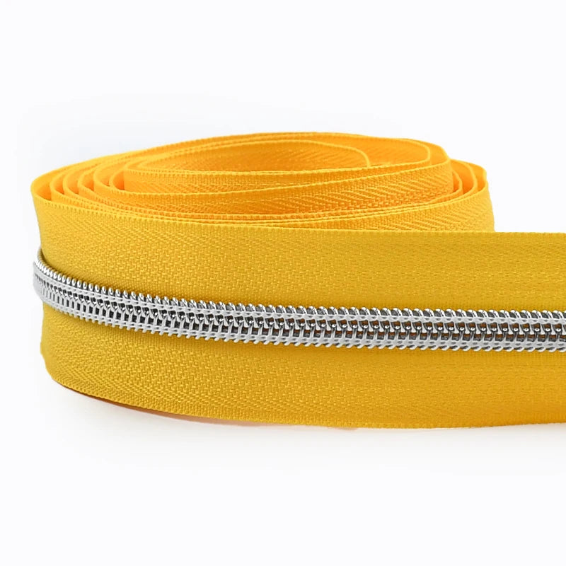 8/300M Sewing Zippers Tapes By The Meter Bag Shoes Nylon Coil Zipper Decorative Roll Bulk Zips Repair Kit DIY Accessories
