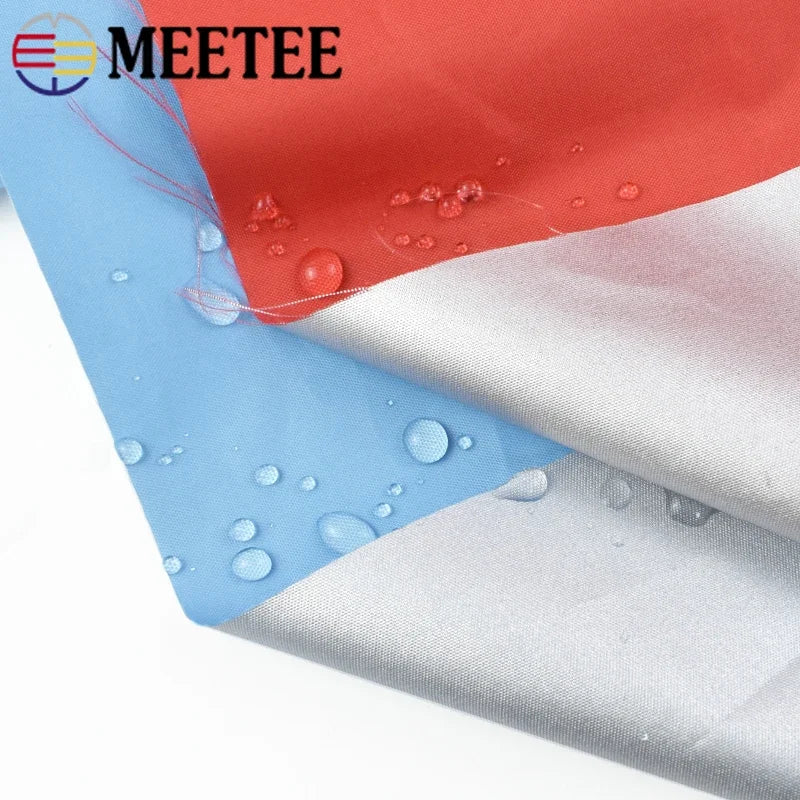 2/30meters 175cm Width 210D Oxford Cloth Waterproof Fabric Encrypted Silver Clothes Sunscreen UV Car Awning Sunshade Umbrella FA226