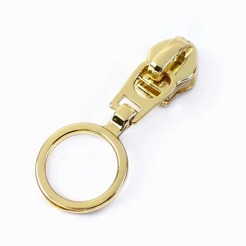 8/300Pcs 5# Zipper Sliders For Nylon Zip Bag Shoes Zippers Puller Clothes Coat Zips Repair Kit DIY Sewing Accessories