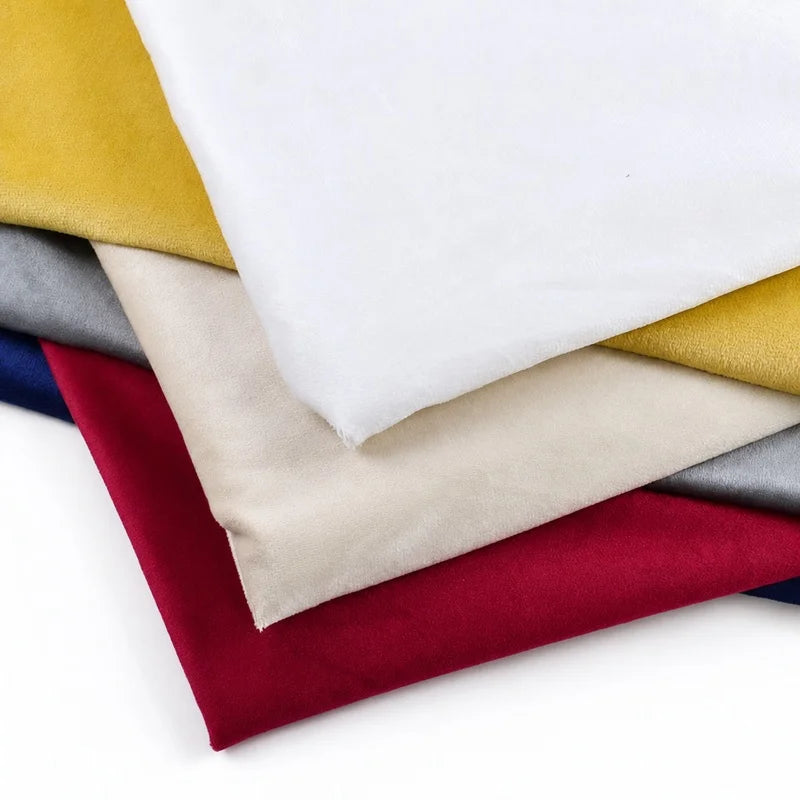 90/2700cm*150cm Matte Velvet Fabric 0.7mm Thickened Flannelette for Home Decoration Textile Sewing Curtains Suede Cloth Supplies