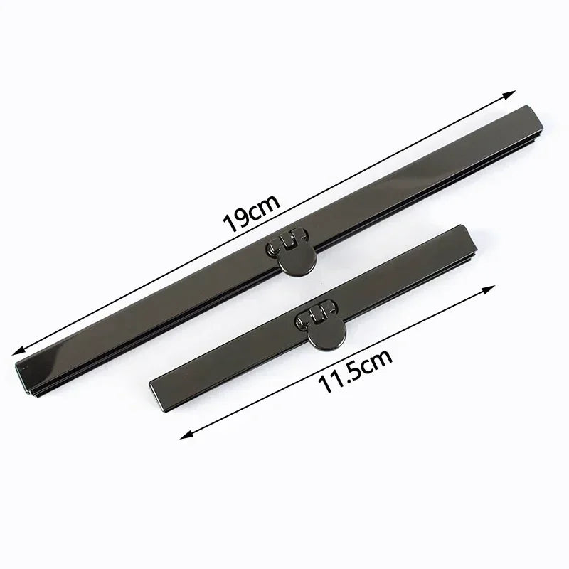 2/80Pcs Meetee 11.5/19cm Purse Frame Handle Metal Clasps for Wallet Making Women Clutch Kiss Clasp Lock DIY Bags Accessories