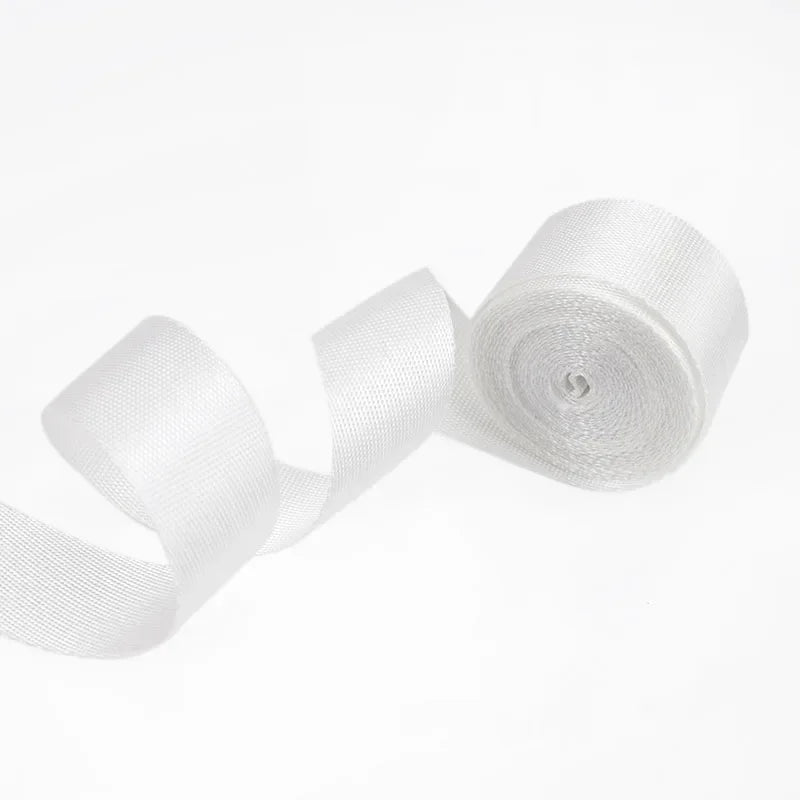 8/200Meters Colorful Nylon Webbing Strap 20-50mm Decor Ribbon Backpack Safety Belt Bias Binding Tape DIY Clothes Sewing Accessories