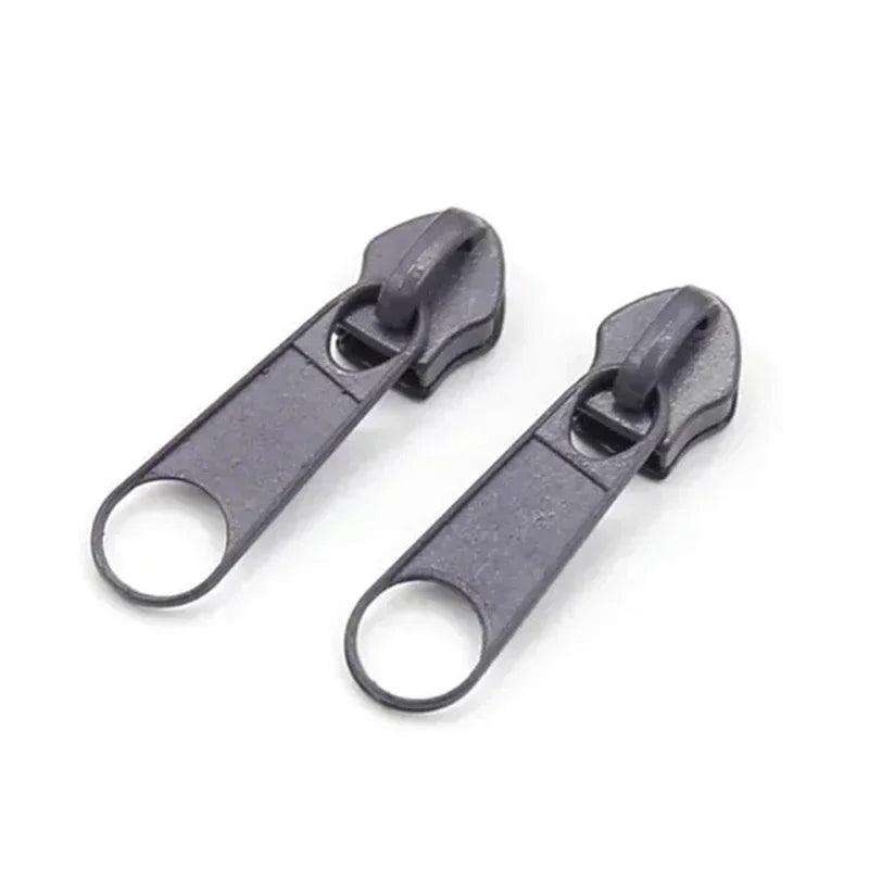 3# 5# Nylon Zipper Slider 30/1200Pcs Colorful Zip Pull Head Clothing Zippers Puller Backpack Closure Zips Sliders DIY Repair Kits