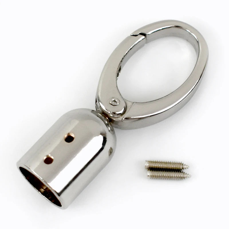8/300Pcs Metal Buckles Bag Tassel Cap Clasp Lobster Clasps Handbag Handle Strap End Tip Caps Connector Snap Hook Accessories