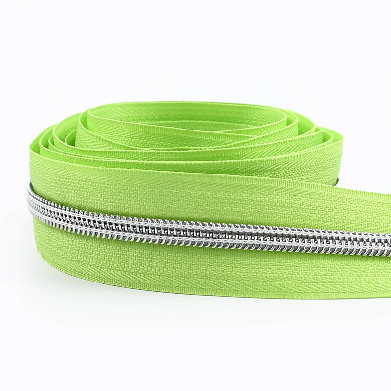 8/300M Sewing Zippers Tapes By The Meter Bag Shoes Nylon Coil Zipper Decorative Roll Bulk Zips Repair Kit DIY Accessories