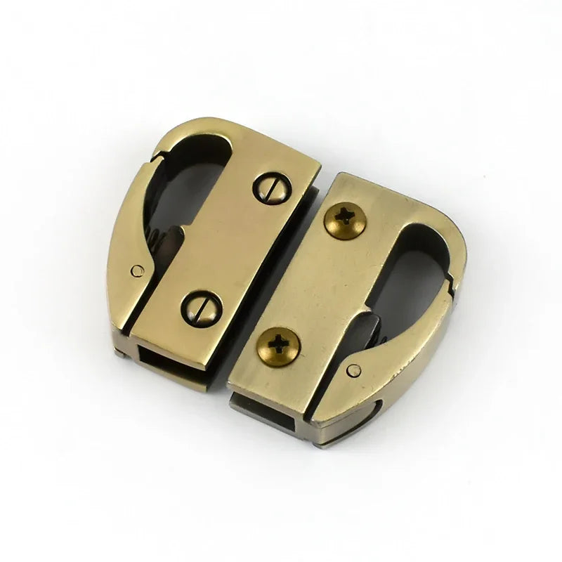 8/200Pcs Metal Bag Side Clip Buckles Handbag Hanger Carbiner Clasp Snap Hook Connector Bags Leather Craft Hardware Accessories