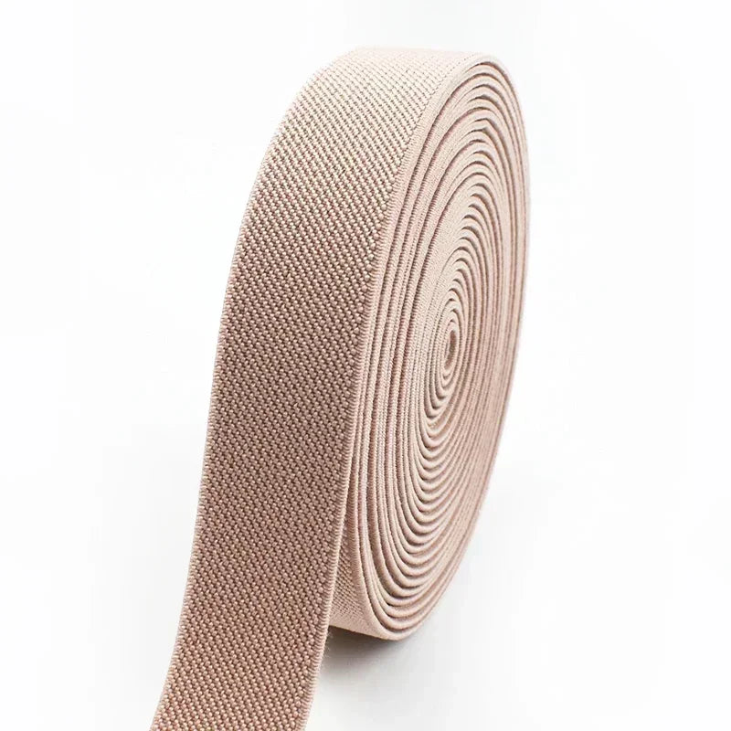 5/150Meters 10-50mm Elastic Bands for Trousers Waist Rubber Band Stretch Webbing Tapes Belt DIY Underwear Clothes Sewing Accessory
