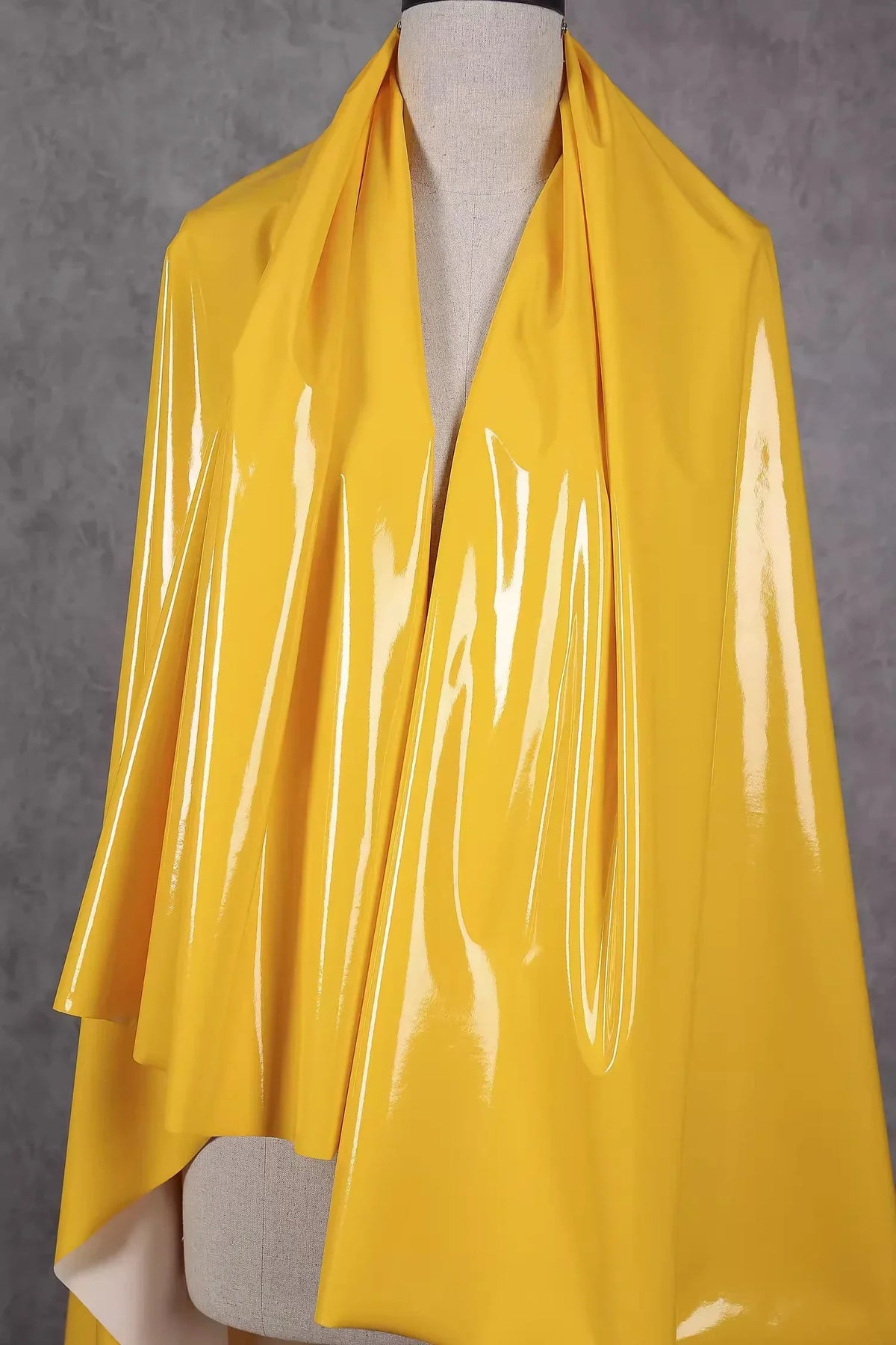 50/1000*145cm Meetee Shiny Glossy Soft Leather Fabric Elastic Faux PU Fabrics for Dress Clothes Cloth Material DIY Sewing Accessories
