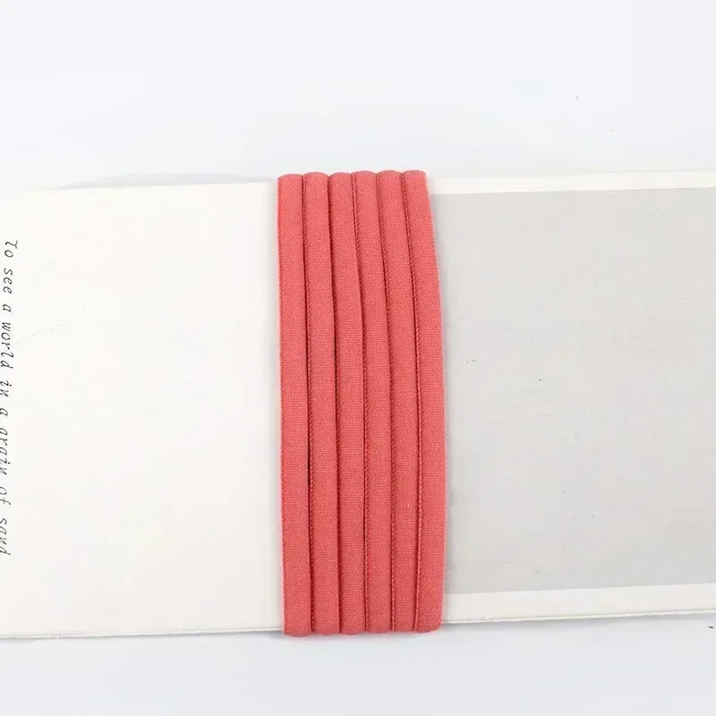 20/600M 3/5mm Elastic Rope Garment Round Rubber Ribbons Invisible Bra Loom Bands Hat Elasticity Ear Ropes Hairband Bungee Cord