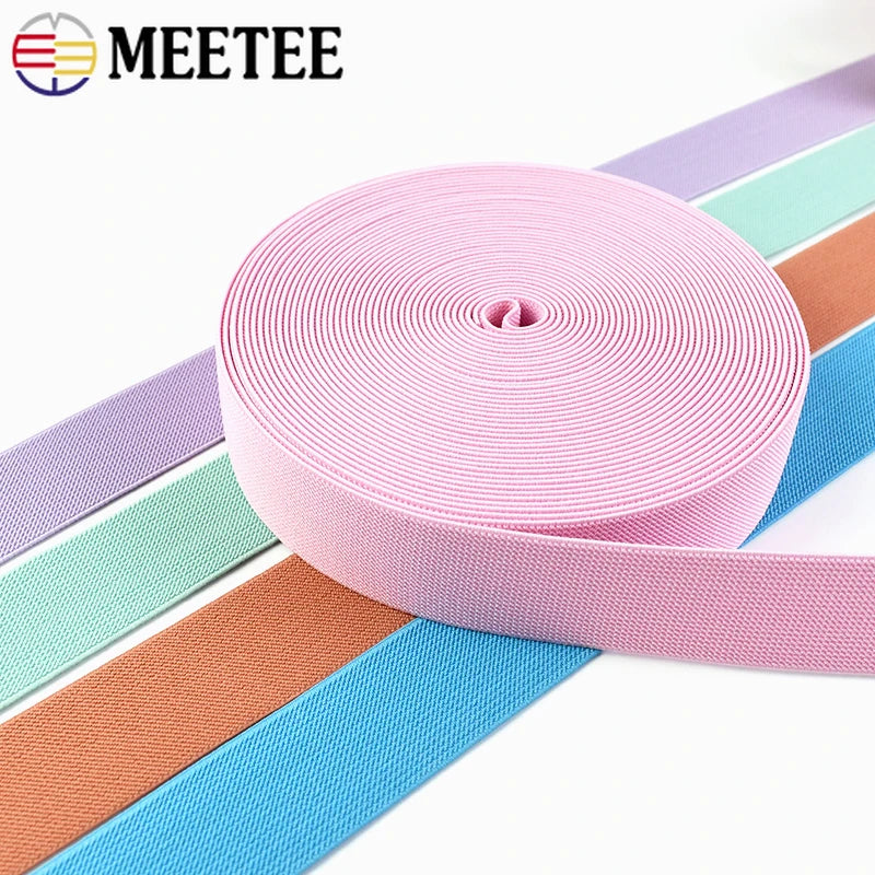 8/300M Sewing Elastic Band Stretch High Elasticity Bra Clothes Rubber Bands Trousers Pants Tape Webbing DIY Accessories