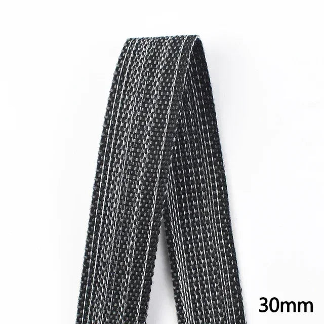 8/200M Polyester Cotton Webbing Strap Tape Jacquard Bag Shoes Backpack Label Ribbons DIY Sewing Biasband Clothing Accessories