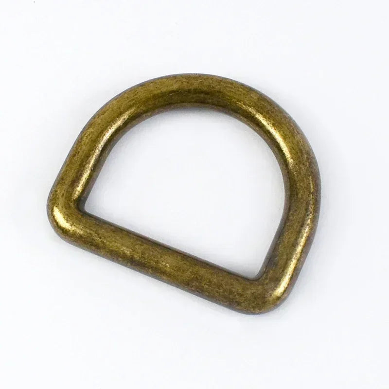 20/700Pcs Seamless Metal D Rings Buckles for Bags Purse Strap Pet Dog Collar Hardware Backpack Webbing Ring Clasp Sewing Accessories
