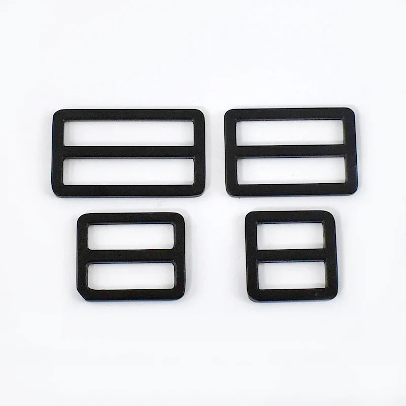 15/500Pcs 20-50mm Metal D Rings Rectangle Loop Tri-Glide Buckle Slider Adjuster Bag Backpack Strap Buckles Garment DIY Accessory