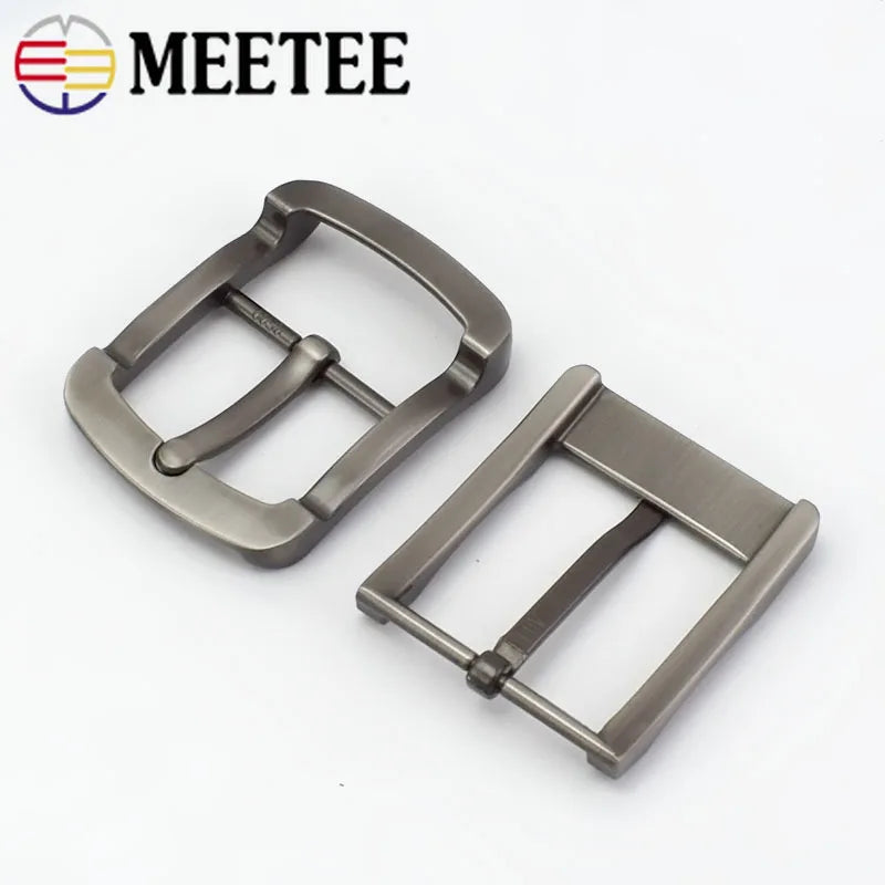5/130Pcs 35/40mm Zinc Alloy Metal Pin Belt Buckles for Mens Waistband Adjust Head DIY Casual Jeans Leather Crafts Accessories
