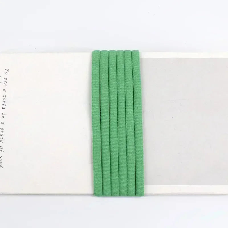 20/600M 3/5mm Elastic Rope Garment Round Rubber Ribbons Invisible Bra Loom Bands Hat Elasticity Ear Ropes Hairband Bungee Cord