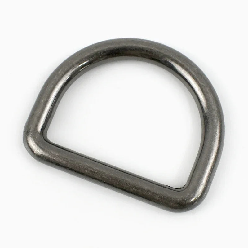 20/700Pcs Seamless Metal D Rings Buckles for Bags Purse Strap Pet Dog Collar Hardware Backpack Webbing Ring Clasp Sewing Accessories