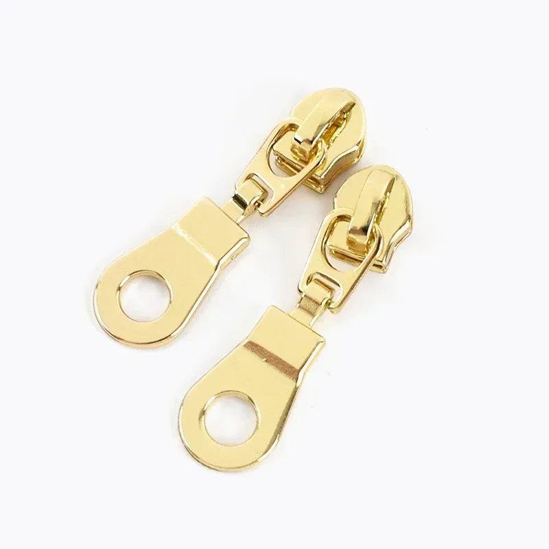 8/300Pcs 5# Zipper Sliders For Nylon Zip Bag Shoes Zippers Puller Clothes Coat Zips Repair Kit DIY Sewing Accessories