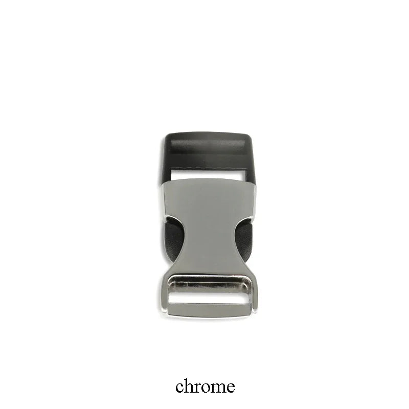 8/200pcs 19/25/32/38mm Metal Plastic Side Quick Release Buckles Luggage Belt Buckle DIY Clothes Dog Collar Webbing Clasp Accessories