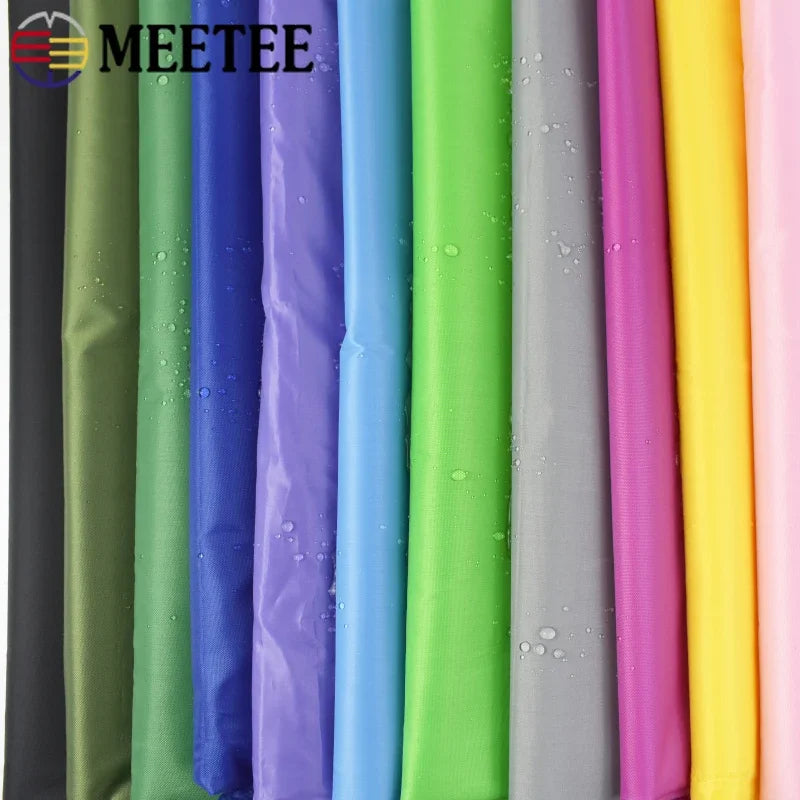 Meetee 100/2500X150CM 210D Oxford Fabric Polyester Waterproof Coated PU Cloth DIY Tent Umbrella Awning Fabrics Sewing Accessories