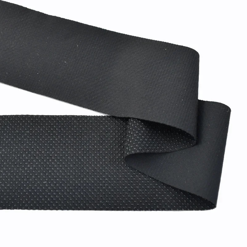 3/90Meters Meetee 50mm Elastic Band Non-slip Silicone Stretch Bands Rubber Webbing Belt DIY Sewing Garment Clothes Accessories
