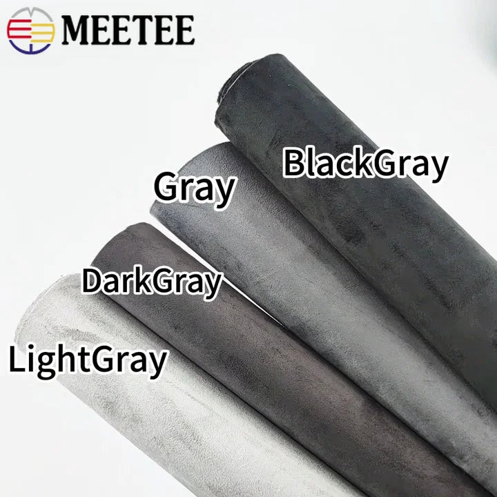 50/100*143cm Suede Self-adhesive Fabric Car Interior Trim Velvet Fabrics Synthetic Leather Cloth DIY Accessories
