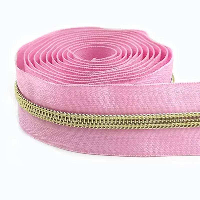 8/300M Sewing Zippers Tapes By The Meter Bag Shoes Nylon Coil Zipper Decorative Roll Bulk Zips Repair Kit DIY Accessories
