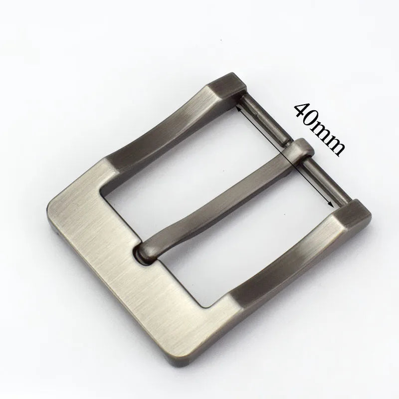 5/130Pcs 35/40mm Zinc Alloy Metal Pin Belt Buckles for Mens Waistband Adjust Head DIY Casual Jeans Leather Crafts Accessories