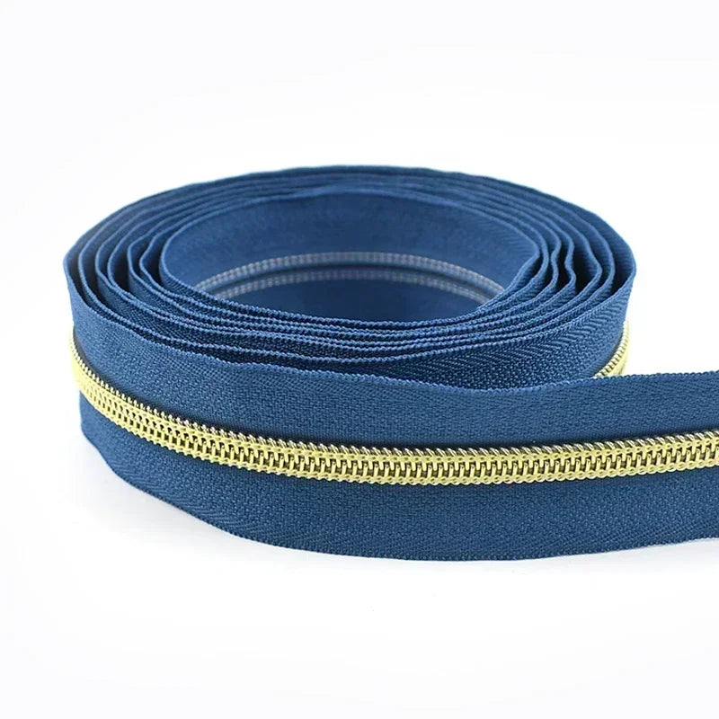 8/300M Sewing Zippers Tapes By The Meter Bag Shoes Nylon Coil Zipper Decorative Roll Bulk Zips Repair Kit DIY Accessories