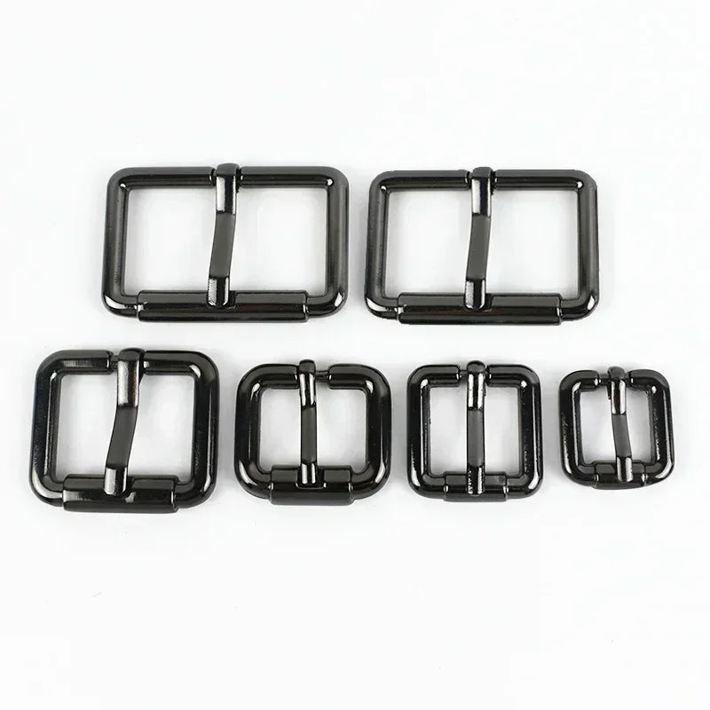 15/500Pcs 13-38mm Metal Pin Buckle Square Adjuster Clasp for Backpack Bag Strap Belt Dog Leash Collar DIY Hardware Accessories