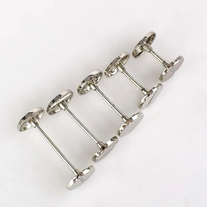 8/300pcs Meetee 20/26/34/39/48mm Metal Wheel Buckle Strap Belt DIY Luggage Bag Part Hardware Accessories With Screws Buckles H6-1