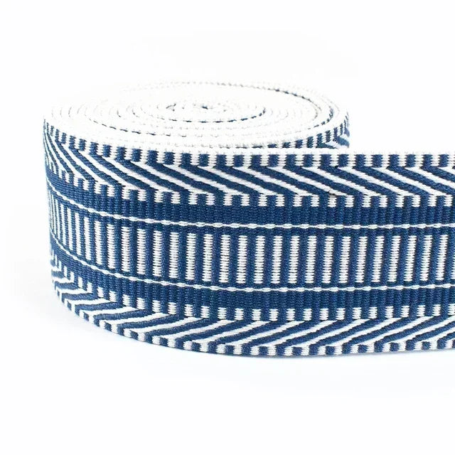 3/100Meters 38mm Thicken Polyester Jacquard Webbing Tape Luggage Decorative Belt Ribbon DIY Bags Shoulder Strap Sewing Accessories