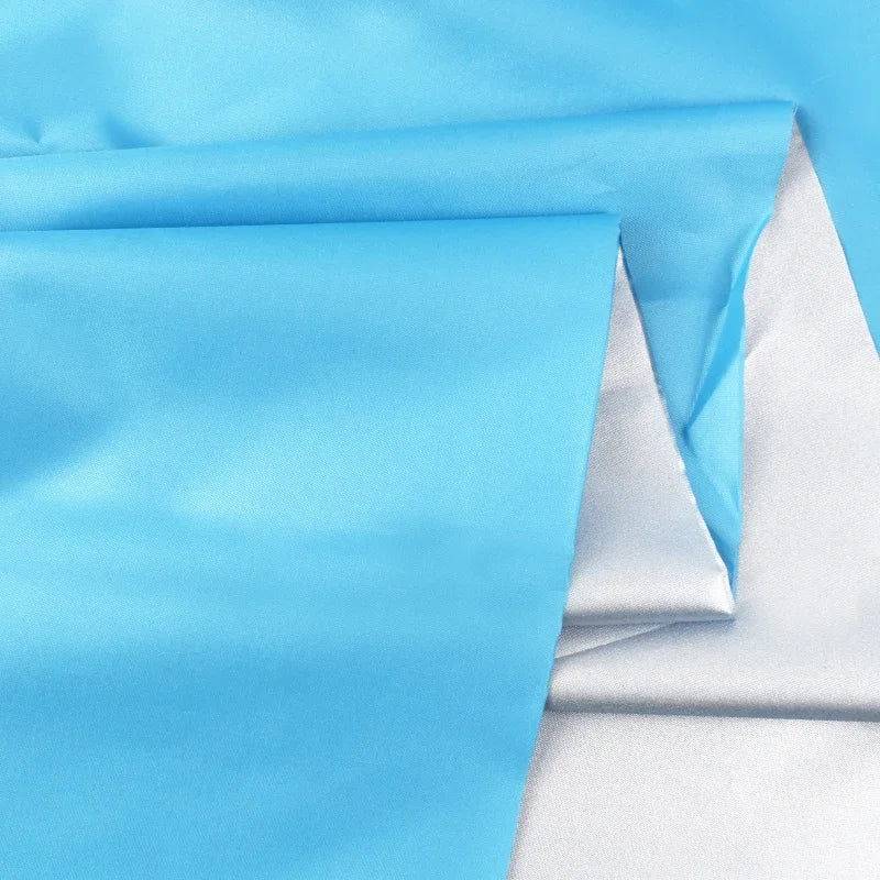 300/5000cm*148cm 190T Thin Waterproof Silver-coated Fabric Outdoor Sunscreen Sunshade Ripstop Umbrella Cloth Tent Material
