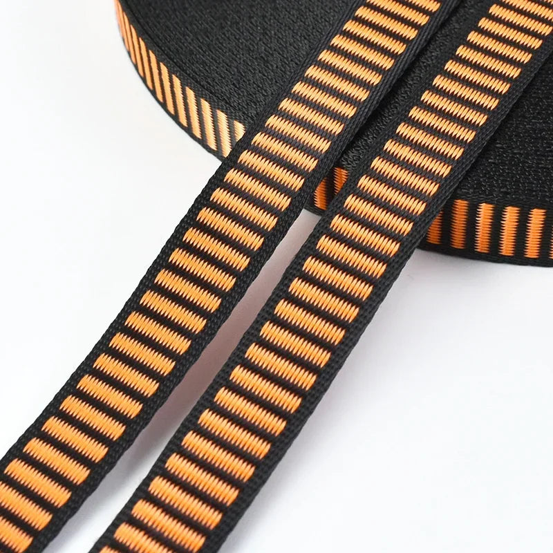 15/500Meters 15/20mm Nylon Webbing for Sewing Bag Strap Ribbon Clothing Belt Decoration Binding Tape Fastening Straps Supplies