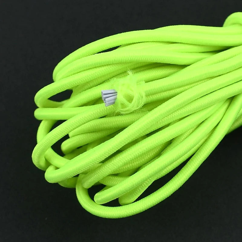 50/100Meters Color 2.5mm Round Elastic Ropes high elasticity rope HairBand Clothes Pants Rubber Band DIY Sewing Accessories