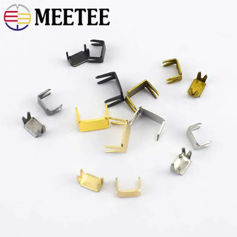 50Pcs Zipper Stopper Zip for Sewing 3# 5# 8# 10# Nylon Zippers Ends Stop DIY Instant Fix Repair Kit Replacement