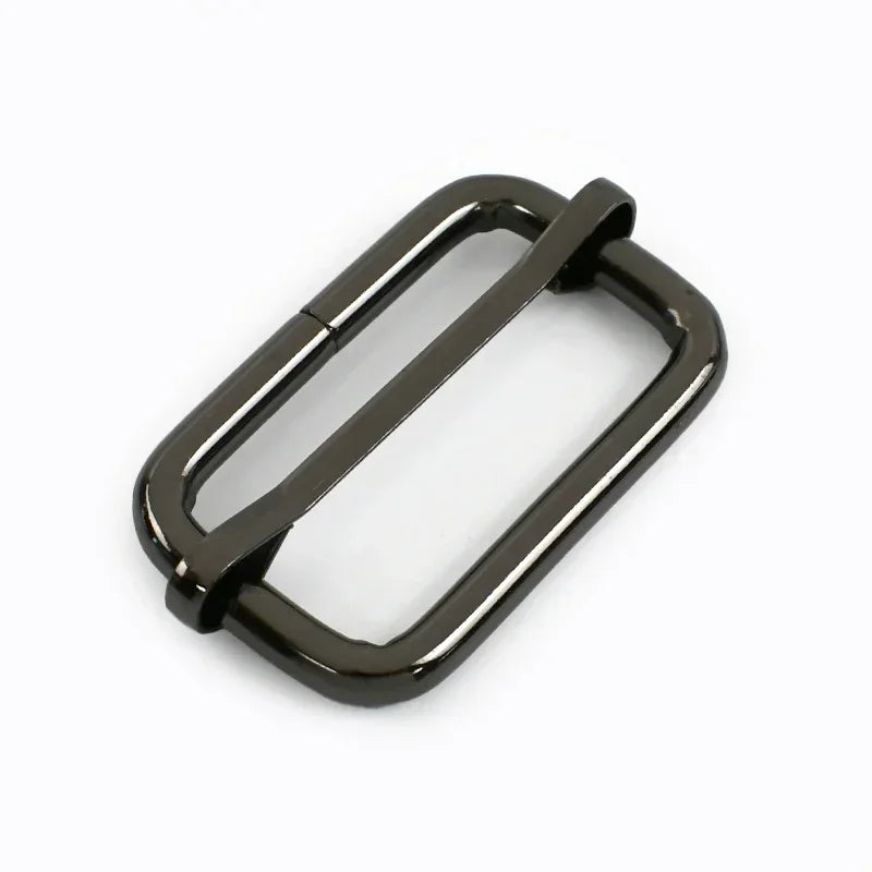 15/400Pcs 13-38mm Metal Buckles Swivel Lobster Clasp D Rings Tri Glide Slider Pin Buckle for Bags Strap DIY Hardware Accessories