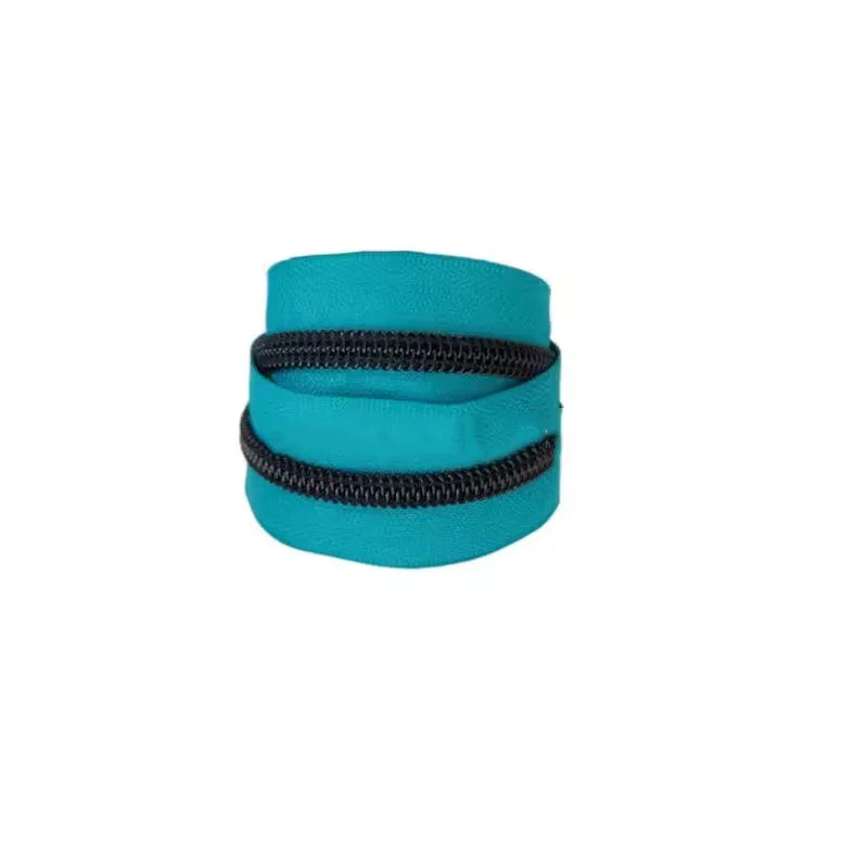 8/200M 5# Nylon Zippers By The Meter Roll Bulk Zip Tapes Clothes Shoes Bag Coil Zips Closures Repair Kit DIY Sewing Accessories