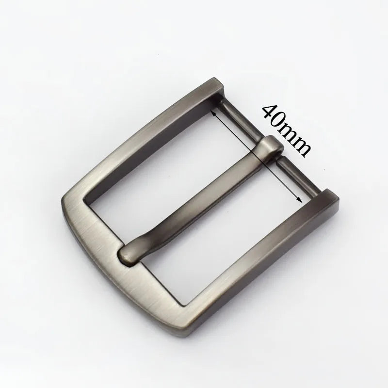 5/130Pcs 35/40mm Zinc Alloy Metal Pin Belt Buckles for Mens Waistband Adjust Head DIY Casual Jeans Leather Crafts Accessories