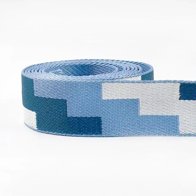 3/100Meters 38mm Thicken Polyester Jacquard Webbing Tape Luggage Decorative Belt Ribbon DIY Bags Shoulder Strap Sewing Accessories