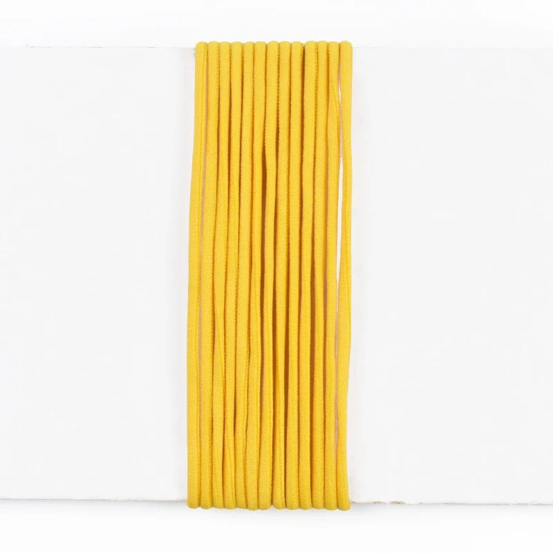 20/600M 3/5mm Elastic Rope Garment Round Rubber Ribbons Invisible Bra Loom Bands Hat Elasticity Ear Ropes Hairband Bungee Cord