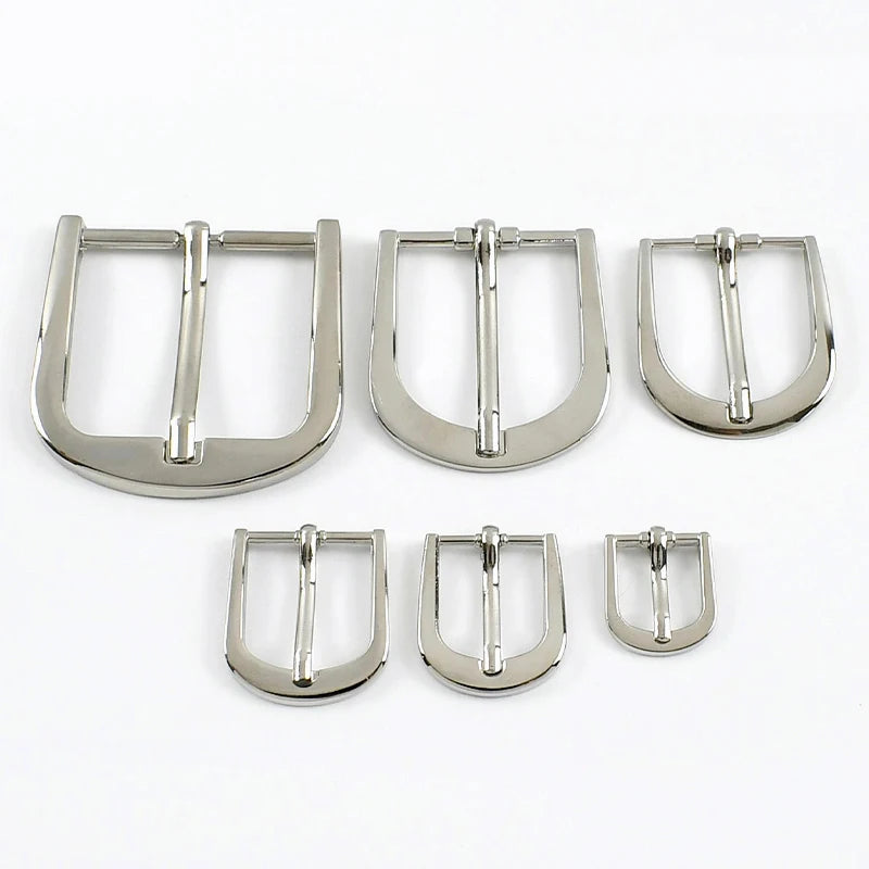 25/800Pcs 12-38mm Metal Bag Belt Buckles Adjust Pin Buckle Webbing Shoes Dog Collar Slider Clasp Clothes  DIY Sewing Accessories