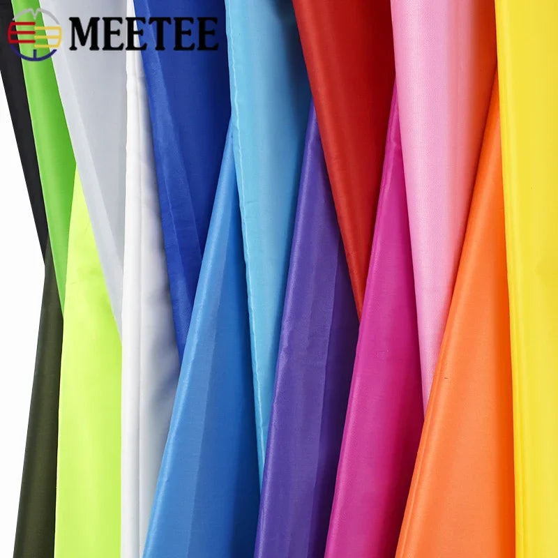 150/2500X150cm Meetee 190T Waterproof Cloth Coated Thin Showerproof Fabric DIY Handmade Umbrella Kite Tent Accessories