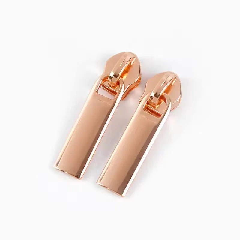 15/500Pcs 5# Nylon Zipper Sliders Zip Puller Head Bags Clothing Decoration Zippers Heads Repair Kit DIY Sewing Accessories